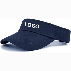 Casquette de visière de sport vierge pour hommes femmes chapeaux de pare-soleil réglables pour le Golf en plein air Tennis course broderie Logo casquette de luxe - Product Image 4