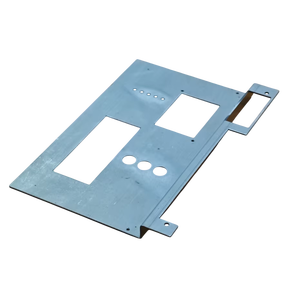 Piezas de carcasa de chapa CNC con aberturas de corte láser y soportes personalizados doblados para sistemas de automatización industrial - Product Image 5