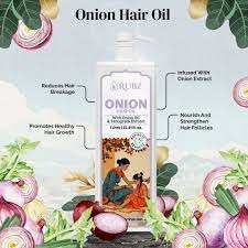 Onion Black Seed <b>Hair</b> Growth <b>Oil</b> Natural Formula for <b>Hair</b> <b>Regrowth</b> Nourishing Indian <b>Hair</b> Growth <b>Oil</b> - Product Image 3