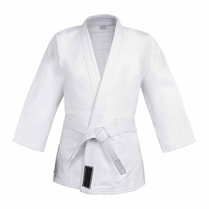 Uniforme de Judo Blanco para Adultos Unisex, Conjuntos Deportivos Personalizados, 100% Algodón, Ligero y Duradero - Product Image 2