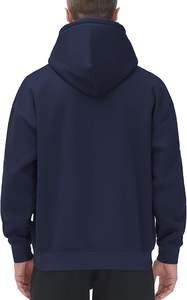 เสื้อฮู้ดดี้คอตตอน 100% ทรงหลวมแบบดรอปโชว์เดอร์ สำหรับผู้ชาย สั่งทำได้ เนื้อผ้าหนานุ่ม กันน้ำ กันลม เหมาะสำหรับฤดูหนาว พิมพ์ลายพัฟ - Product Image 2