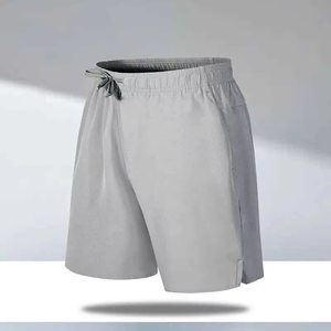 Men's Polyester <b>Sweat</b> <b>Shorts</b> Custom Logo Breathable Quick Dry Elastic Waist Gym Basketball <b>Shorts</b> Woven Solid High Street - Product Image 4