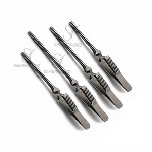 Pinces vasculaires Debakey Bulldog droites, atraumatiques, 4,5 pouces, manuelles, en acier inoxydable allemand, chirurgie cardiovasculaire - Product Image 5