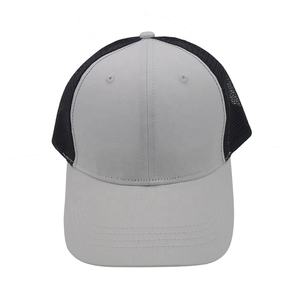 Sombrero Rucker de alta calidad de 5 paneles de espuma en blanco liso Checker Rope Trucker Hat Cap con logotipo personalizado bordado - Product Image 3