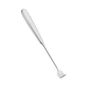VOLKMANN Wound Retractor 225 mm 8.78" 4 Prongs Sharp Depth <b>9</b> mm Width 19 mm Skin Hook Surgical Retractor - Product Image 4
