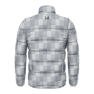 Chaqueta de Invierno Acolchada Ligera e Impermeable Unisex, Personalizada con Impresión 3D de Camuflaje, con Cierre de Burbuja - Product Image 5