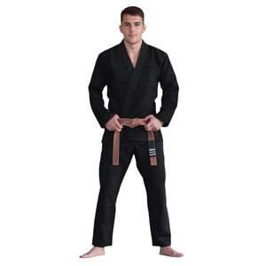 Personalizado BJJ Gi uniforme 450gsm tejido de perlas Kimono Jiu Jitsu traje con cinturón bordado Logo OEM artes marciales equipo - Product Image 5