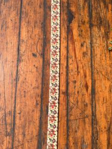 Ceinture en cuir de buffle unisexe perforée vintage boucle ardillon en alliage de zinc Logo de couleur personnalisé largeur 30MM mode/décontracté/affaires - Product Image 4