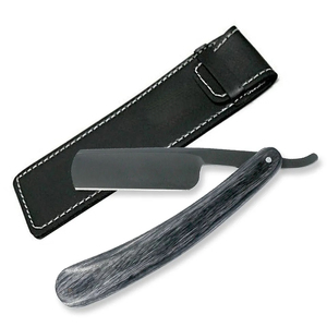 ร้านตัดผมต้องมีการโกนหนวดแบบดั้งเดิมกับมีดโกนหนวดคลาสสิกแบบตรงโดยหินสีเทา - Product Image 1