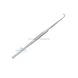 Retractor de Piel BERGMANN, Gancho de Una Punta Afilada, 5.5 Pulgadas, Acero Inoxidable, Instrumento Quirúrgico Manual para ORL - Product Image 2