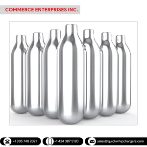 สหรัฐอเมริกาแหล่งกําเนิดสินค้าผู้ส่งออกคุณภาพที่เชื่อถือได้ 100% 50x8.2g เครื่องชาร์จวิปปิ้งครีมกระป๋องสําหรับขาย - Product Image 3