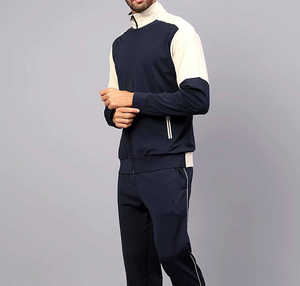 Conjunto Deportivo de Dos Piezas con Logotipo Personalizado, Pantalones Deportivos de Felpa de Algodón 100% de Alta Calidad para Invierno, Sudadera con Media Cremallera y Capucha Extra Grande - Product Image 3