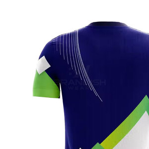 Vente en gros de service OEM Vêtements de sport réversibles 100% polyester Maillot de football le mieux vendu - Product Image 6