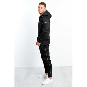 Ensemble de survêtements deux pièces unis pour hommes survêtements unisexes tenues de sport personnalisées de luxe de grande taille - Product Image 3