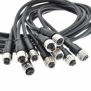 Conector de Panel de Acero Inoxidable M12, 4 Pines, IP65 Impermeable, Receptáculo de Alimentación de Cobre de 5A, Pin Macho de 120V para Soldadura de PCB - Product Image 6