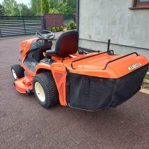 Ready KUBOTA <b>LAWN</b> <b>MOWER</b> GR2120-II Kubota <b>Lawn</b> <b>Mower</b> diesel Engine Performance Come with Grass Picker FROM Austria - Product Image 5