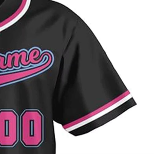 OEM Trendy Baseball Softball Uniform Shirts Breathable Quick Dry <b>Light</b> Weight Plus Size Unisex Team Name Number Jersey - Product Image 5