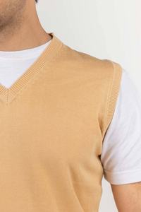 Pull-over solide en tricot torsadé pour hommes, tissu chaud et doux, laine, manches longues, pull décontracté et respirant - Product Image 6