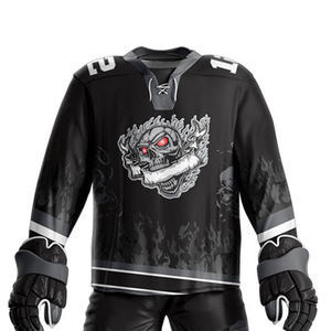 2023 professionnel personnalisé uniforme de Hockey sur glace léger manches longues maillot de Hockey sur glace avec ensemble de pantalons - Product Image 4