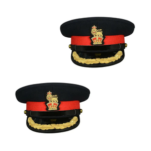 หมวกแก็ปลายทหารปรับได้หลายสีหมวกขนสัตว์ - Product Image 3