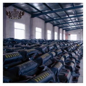 Barrières solides de barrière de déversement de pétrole de barrière de confinement d'huile de flotteur de PVC/caoutchouc - Product Image 3