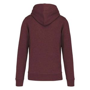 Sweat à capuche unisexe en molleton éponge 100% coton, doublure écologique, avec broderie personnalisée classique - Product Image 6