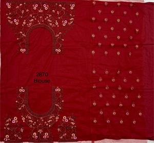 Magnifique Lehenga Choli en tulle rouge pour les fêtes, avec une élégante broderie en nœuds Dori, pour les mariages, les réceptions et les occasions indiennes et pakistanaises - Product Image 3