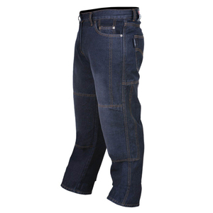 กางเกงยีนส์เดนิมแฟชั่นสไตล์ลำลองสำหรับผู้ชาย ยืดได้ ระบายอากาศดี เป็นมิตรกับสิ่งแวดล้อม เนื้อผ้าหนา 100% ผ้าฝ้าย พร้อมขนาดที่กำหนดเองได้ - Product Image 4