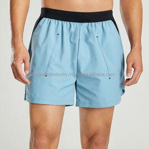 Pantalones Cortos Deportivos de Otoño para Hombre |   Ropa Deportiva 100% Poliéster |   Pantalones de Cintura Alta Transpirables - Product Image 3