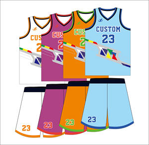 Homens de alta qualidade poliéster basquete jersey secagem rápida plus respirável uniformes sublimação personalizada design para adultos xs verão - Product Image 4