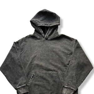 Sudaderas con capucha personalizadas para hombre, con lavado ácido, informales, de alta calidad, impresión digital, venta al por mayor, para adultos de gran tamaño - Product Image 2