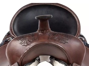 Fabrication de selles équestres pour courses de chevaux en cuir du Pakistan, selle western anglaise pour courses de chevaux - Product Image 5