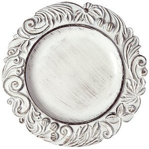 Assiette de service ronde en acier inoxydable avec finition émaillée brillante pour la cuisine à domicile, la restauration, la vaisselle - Product Image 6