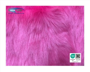 ผ้าขนสัตว์เทียมถักหนา สีสันตามสั่ง ผ้าไหมเทียมเนื้อนุ่ม สำหรับตัดเย็บเสื้อผ้า ของเล่น เสื้อผ้าสตรี กระเป๋า รองเท้า - Product Image 2