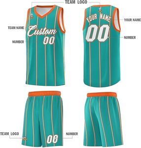 2025 último diseño uniforme de baloncesto logotipo personalizado impreso color sólido uniforme de baloncesto para hombres - Product Image 3