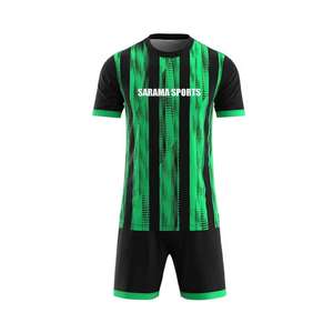 Uniforme de Fútbol Personalizable con Logotipos Bordados e Impresos, Conjunto de Nombre y Número de Equipo de Fútbol al por Mayor - Product Image 2