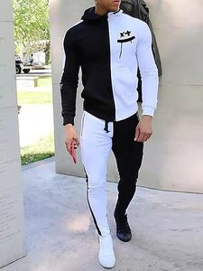 Diseño de moda Logotipo personalizado Noly Chándal Joggers Pantalones Dos piezas Transpirable Conjunto Chándales para hombres - Product Image 4