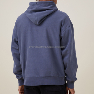 Sudadera con Capucha para Hombre, Estilo Francés, Hombros Caídos, Estampado Personalizado, Sudadera Holgada con Capucha - Product Image 4