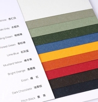 YISHU haute qualité 120GSM couverture en lin papier spécial A4 reliure texturée papier carton de couleur en relief