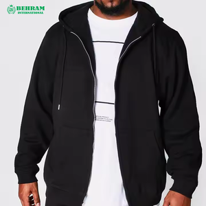 Nouvelle Arrivée Promotionnelle : Sweats à Capuche Zippés Unisexe Effet Délavé, Style Unique, Respirants, 100% Coton Polaire/Terry Français, Hiver - Product Image 3