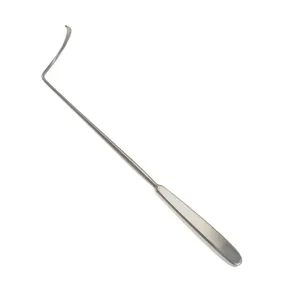 Venta al por mayor médica Deschamps ligadura aguja afilada para mano izquierda Metal acero 20 cm instrumentos quirúrgicos - Product Image 1