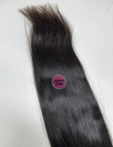 Extensiones de cabello humano indio Virgen sin procesar mechones rectos naturales Temple Raw 100% Pure Remy Hair al por mayor - Product Image 4