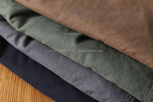 กางเกงขาสั้นผ้าทวิลล์ลำลองสำหรับฤดูร้อน สั่งทำได้ ขายส่ง มีกระเป๋า เหมาะสำหรับทำงาน กางเกงขาสั้นผู้ชายทรงหลวม - Product Image 3