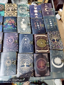 Custom Made Printed Leather Journals with Celtic and Witch Craft Themes Ideal for Resale by Journal Stores - Product Image 5