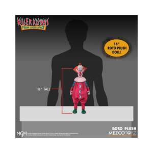 Muñeco de Peluche Premium de 18' del Película 'Killer Klowns From Outer Space', Modelo MDS Roto Plschpuppe Slim - Product Image 6