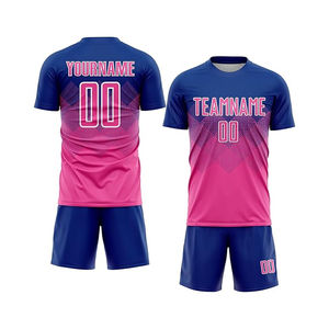 El mejor diseño de secado rápido transpirable sublimación trajes de fútbol Camisas y camisetas 100% poliéster personalizado equipo desgaste uniformes de fútbol OEM - Product Image 2