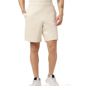 Customized Logo <b>Men's</b> Active Fitness <b>Sweat</b> <b>Shorts</b> 100% Cotton Solid Pattern Casual Athletic Running Wear Size Fleece - Product Image 4