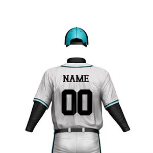 Vêtements de sport, uniforme de baseball au meilleur prix, uniforme de baseball de qualité supérieure, MOQ faible, uniforme de baseball pour adultes - Product Image 5