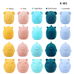 Ketaili Custom Logo Cute Animal Cognitive Floating 4-in-1 <strong>Bath</strong> Spray Water Silicone <strong>Bath</strong> <strong>Toys</strong> <strong>for</strong> <strong>2</strong>-4 <strong>Year</strong> <strong>Old</strong> Unisex Kids - Product Image 5