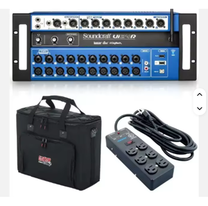 มิกเซอร์ดิจิตอล Sound Craft Ui24R 24 แชนแนล พร้อมเครื่องบันทึกเสียงแบบมัลติแทร็ก USB และระบบควบคุมแบบไร้สาย รุ่นใหม่ล่าสุด - Product Image 4